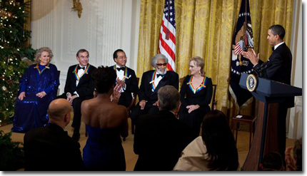 Barbara Cook and President Barack Obama